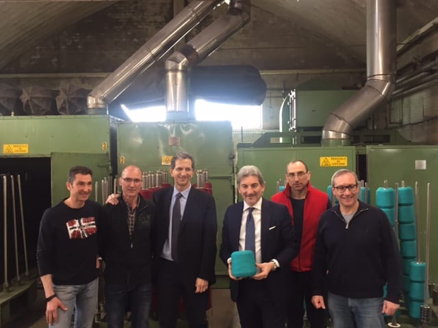 “Fare squadra con le imprese”: il presidente Raffaele Cattaneo in visita a Busto Arsizio