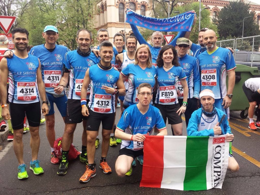 Venticinque atleti Gap alla Milano Marathon