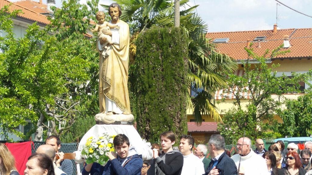 Statua di San Giuseppe in Prepositurale per “festeggiare” la patronale del Matteotti