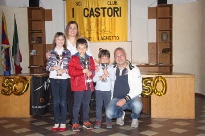 Ceriano, lo Sci club premia i campioni del trofeo del 50esimo