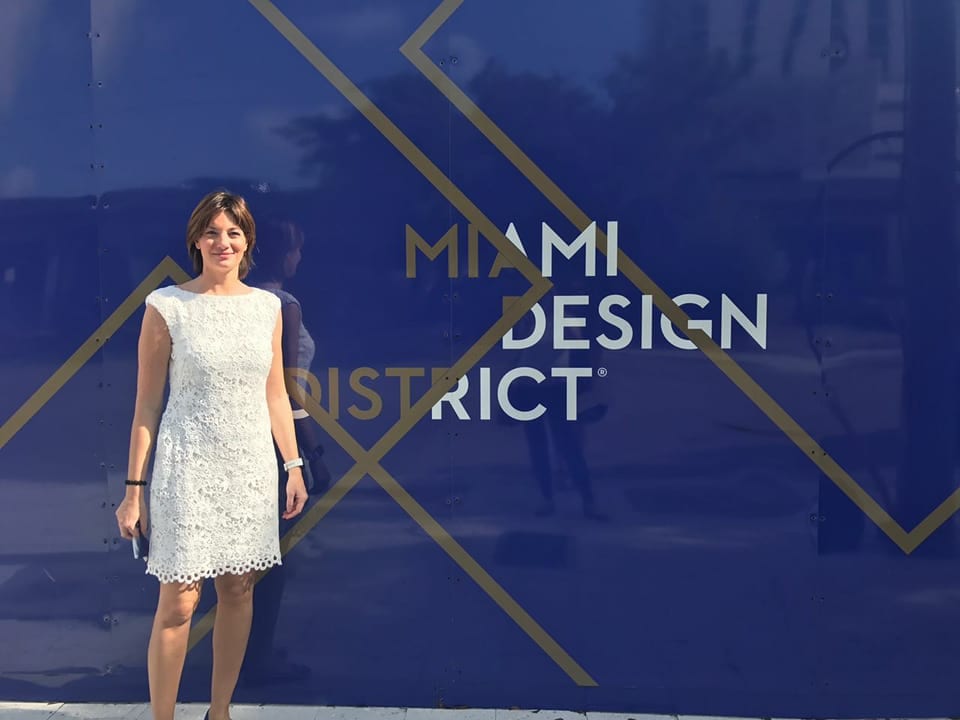 Lara Comi: missione a Miami nel distretto della moda