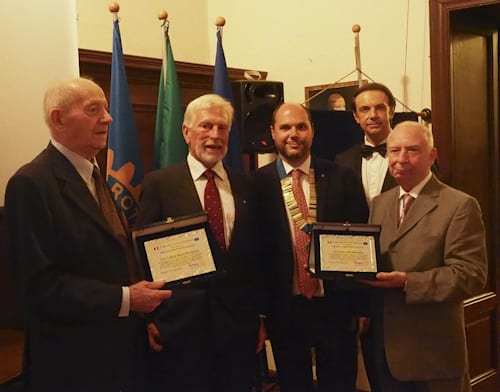 Mantegazza e Sferrazza: Premio professionalità del Rotary club Saronno