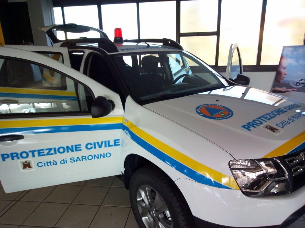 Una nuova Dacia Duster per la Protezione civile
