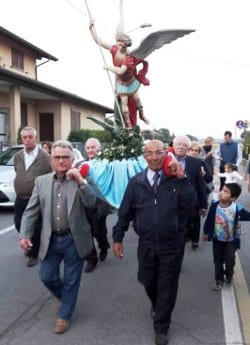 Ceriano Laghetto: processione di San Michele a Dal Pozzo