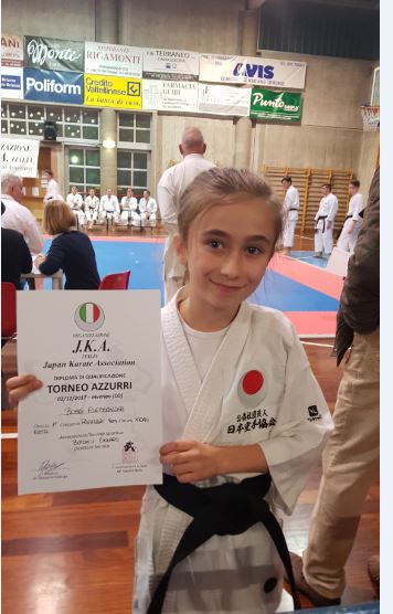 Karate: allori per la saronnese Alessandra Bossi al torneo del nord est