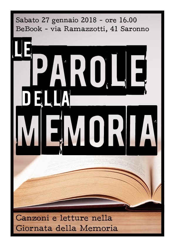 Musica, parole, riflessioni “made in Saronno” per la Giornata della Memoria