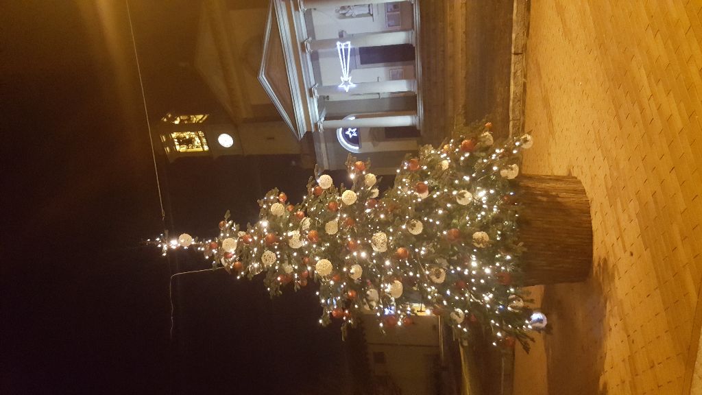 I teppisti spengono l’albero di Natale di Gerenzano