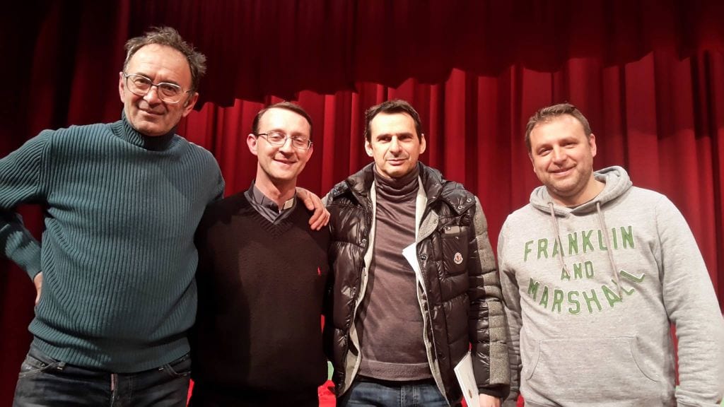 Con Beccalossi, Gambaro e Marocchino al Ferraroli per parlare di sport