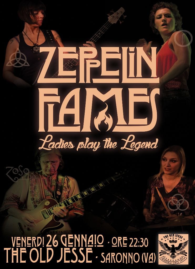 Zeppelin flames: rock al femminile a Saronno