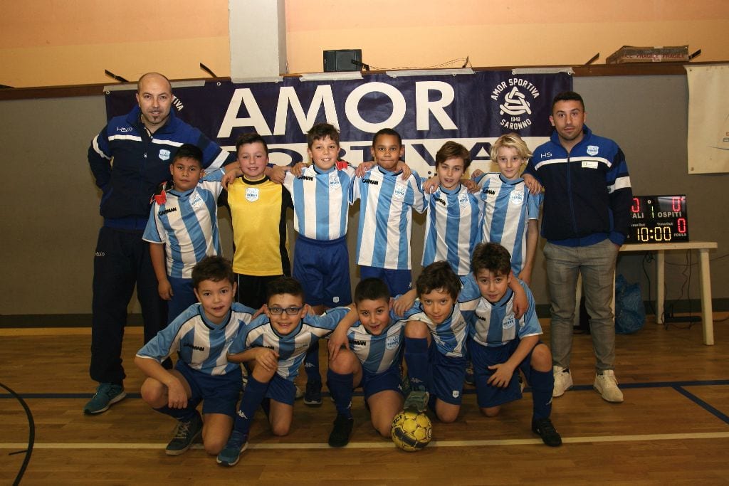 Calcio giovanile, sfilata di talenti per la Winter cup dell’Amor sportiva