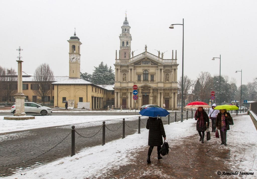Meteo, primi fiocchi dell’inverno domenica su Saronno?