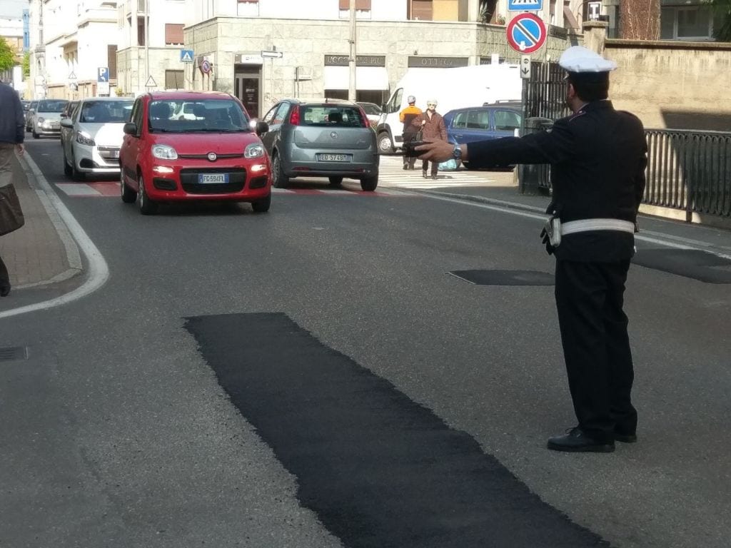 Incidente: ancora un ciclista investito a Saronno