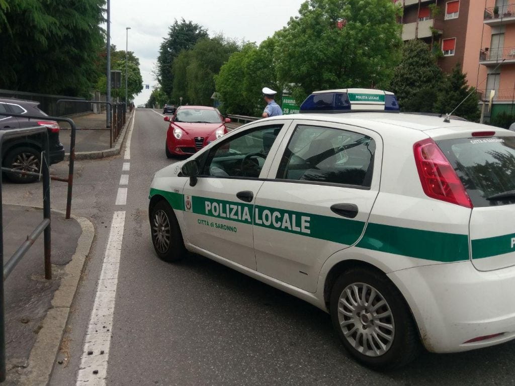 Via Sampietro e via Varese: oggi due incidenti a Saronno