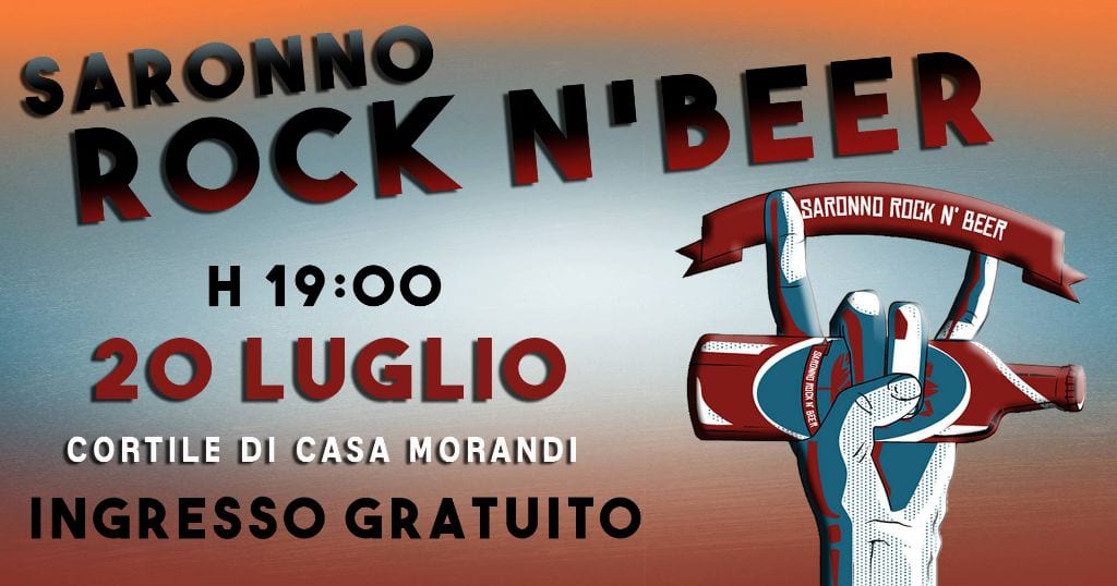 Saronno rock n’beer: musica in Casa Morandi