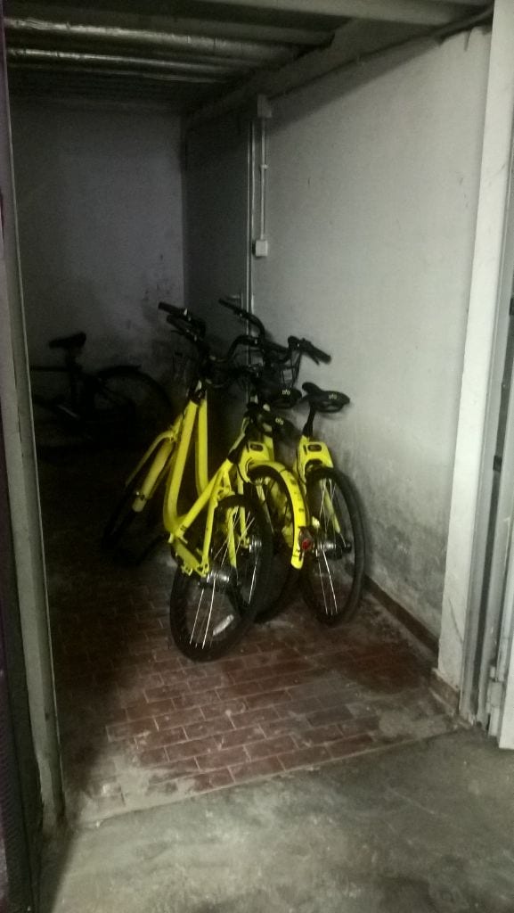 OFO: quattro biciclette abbandonate in pochi giorni