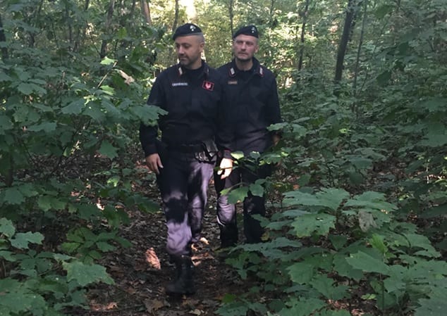 Uboldese in trasferta al Parco Pineta per la droga… trova i carabinieri