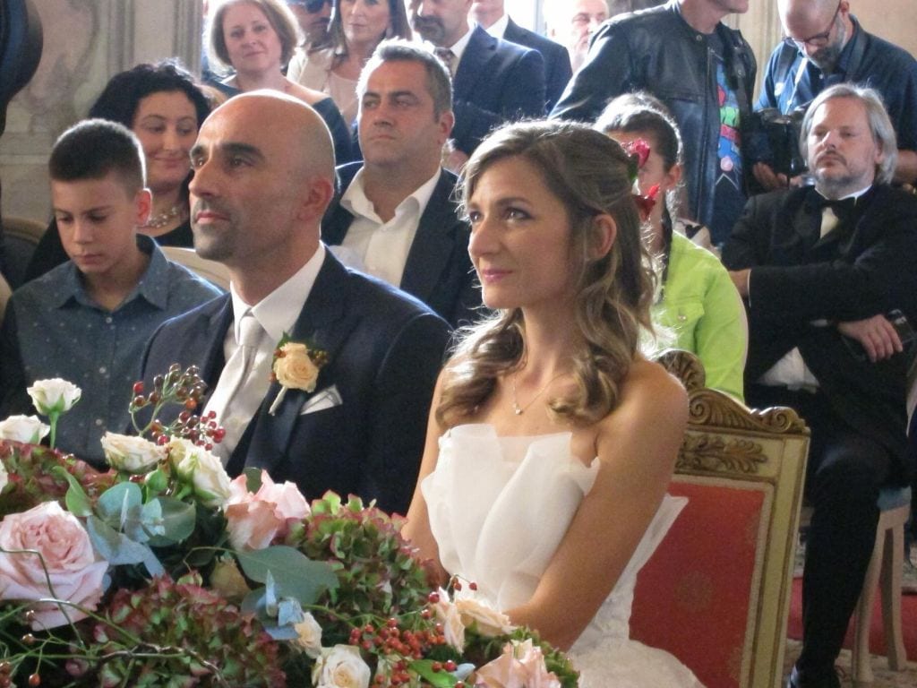 Giulietti sposa la bella Matilde: calcio e teatro anche alle nozze