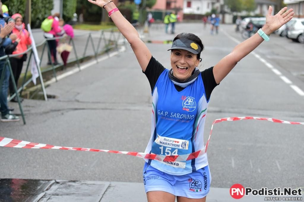 Gap Saronno festeggia la prima vittoria assoluta in maratona con Annalisa Colombo