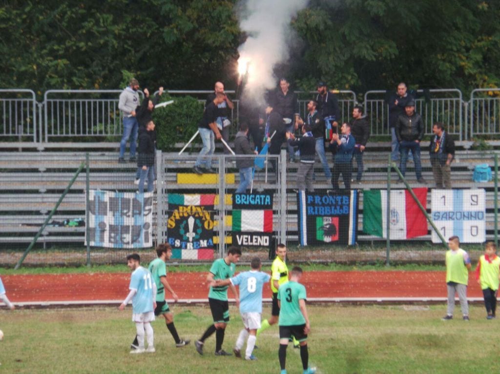 Calcio, Base 96-Fbc Saronno, la partita e il gol anche su Instagram