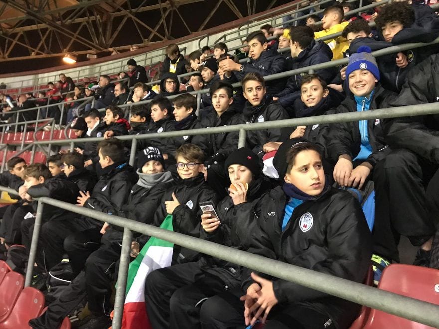 Calcio, i giovani del Fbc Saronno in trasferta a… San Siro