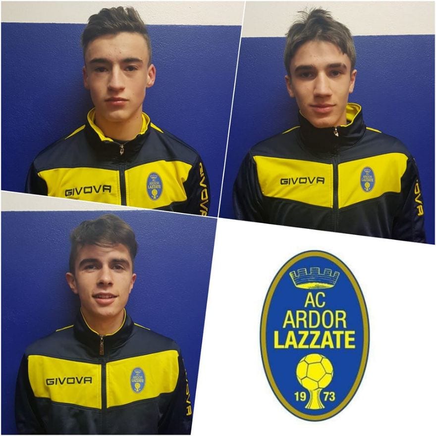 Calcio giovanile: tre Allievi dell’Ardor Lazzate in Rappresentativa