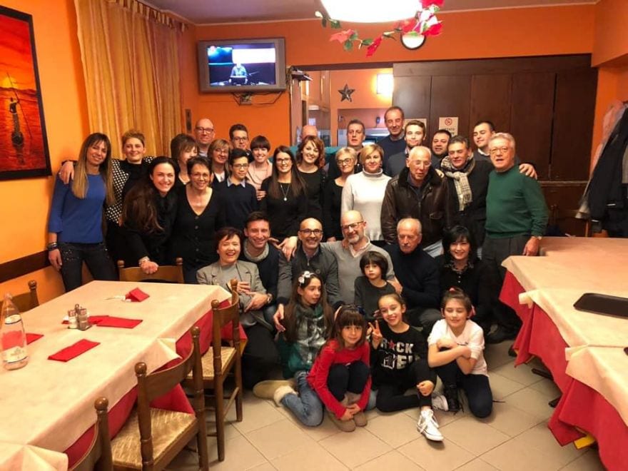 Cena natalizia: a raduno simpatizzanti e attivisti di Cristiano Borghi sindaco