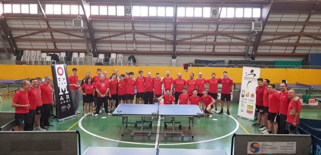 Tennis tavolo, a Saronno torneo sociale con 40 partecipanti