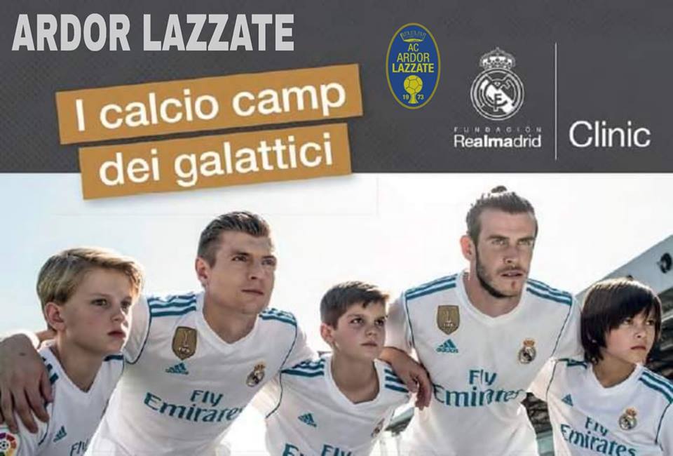 Galacticos a Lazzate: camp del Real Madrid con l’Ardor
