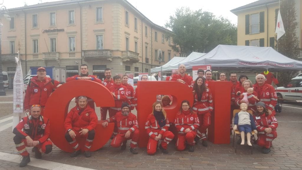 A Saronno nuovo corso base per aspiranti Volontari di Croce Rossa.