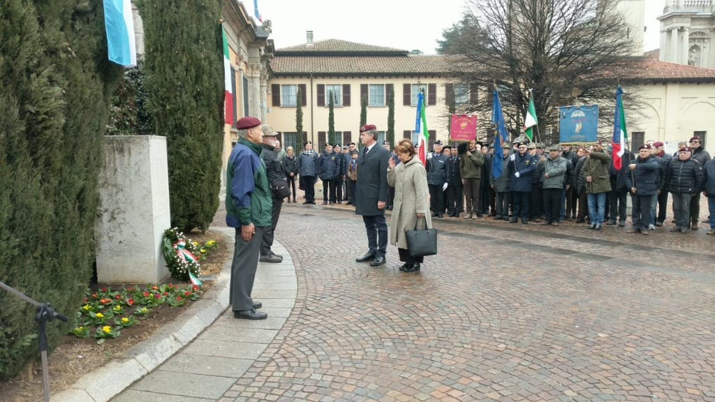 Giorno del ricordo: Vanzulli guida la cerimonia in piazza Santuario