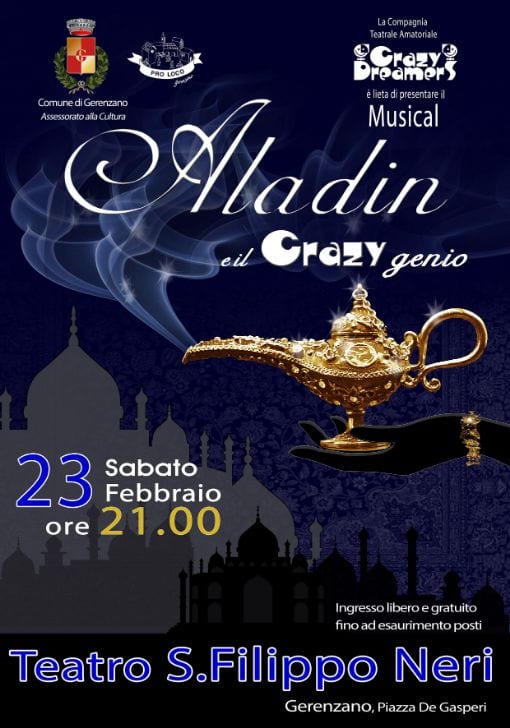 “Aladin” al teatro San Filippo Neri