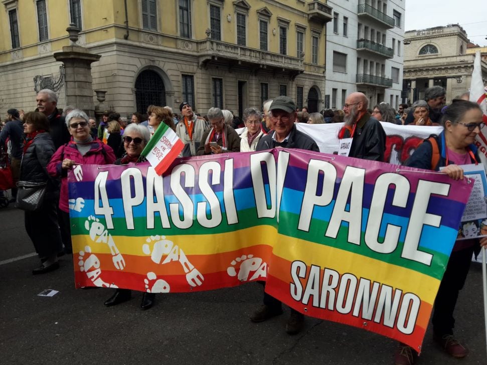 “Saronno che resiste” alla manifestazione nazionale antirazzista di Milano