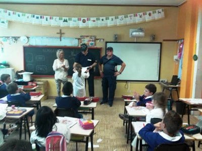 Educazione stradale: polizia locale alla scuola di Ceriano Laghetto