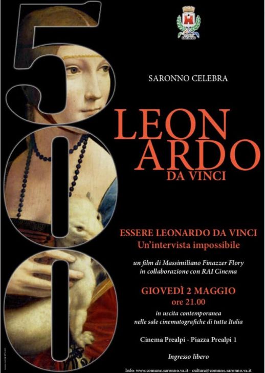 Grazie a Miglino, anche a Saronno, “l’intervista impossibile” a Leonardo da Vinci