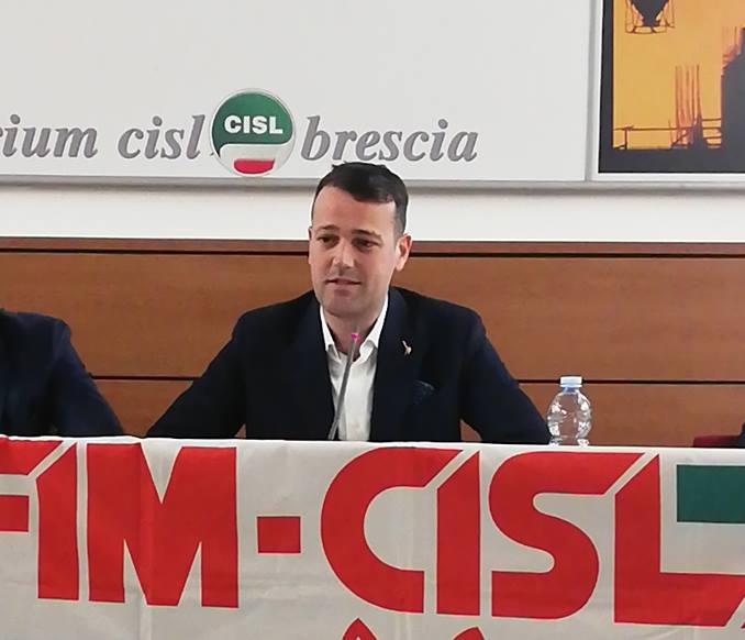 Dante Cattaneo al convegno Cisl di Brescia: “Mi candido in Europa perchè…”