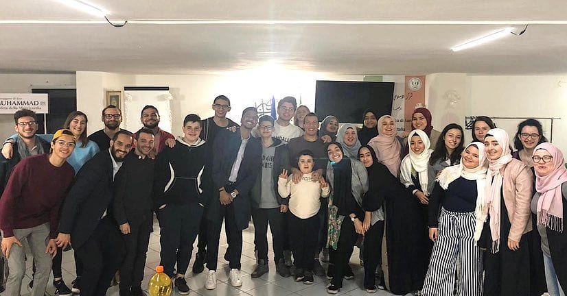 I giovani degli oratori di Cesate in visita al centro islamico di Saronno