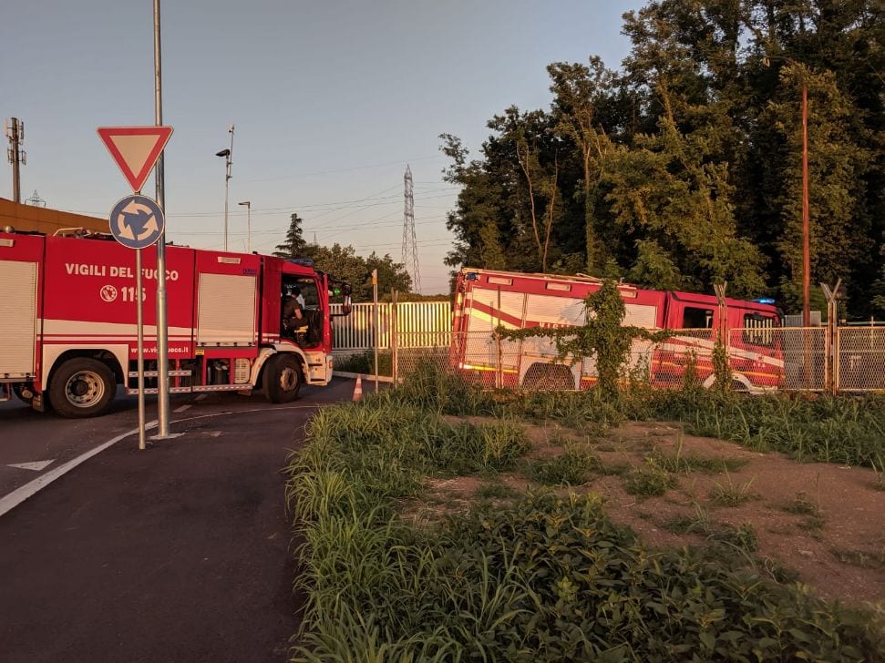 Sovraccarico alla centrale Enel di Cislago: accorrono i pompieri