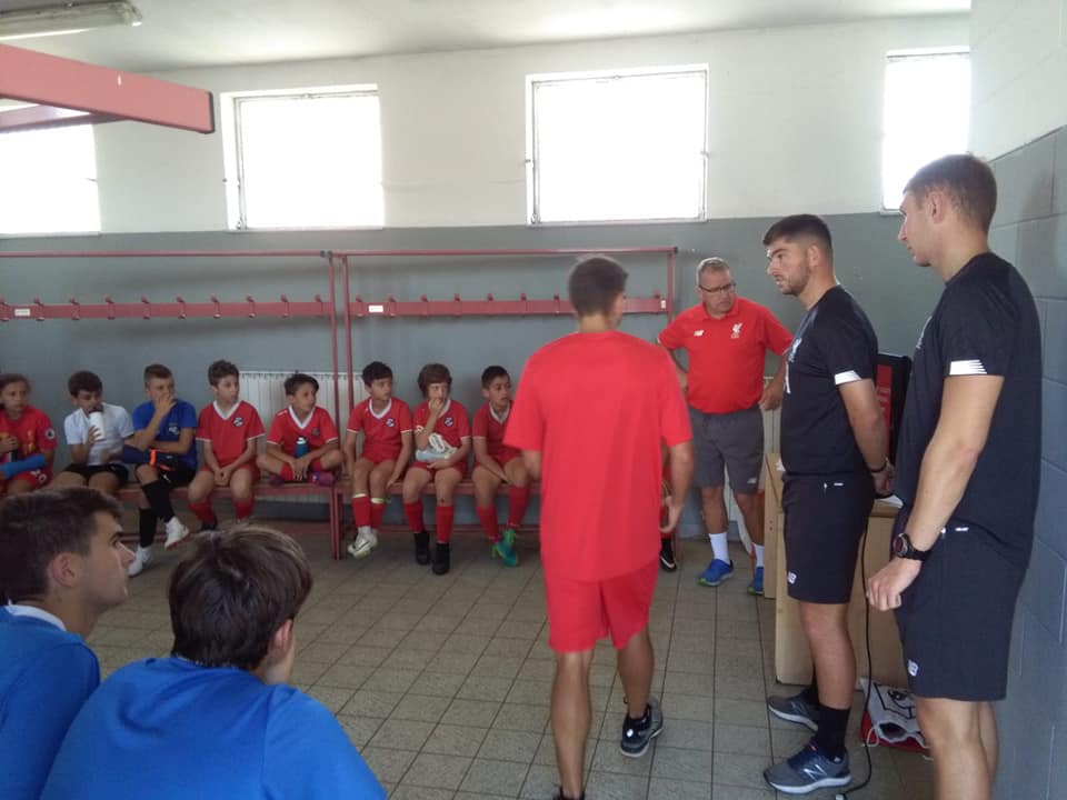 Gli allenatori del Liverpool a Rovello: camp giovani con l’Uboldese