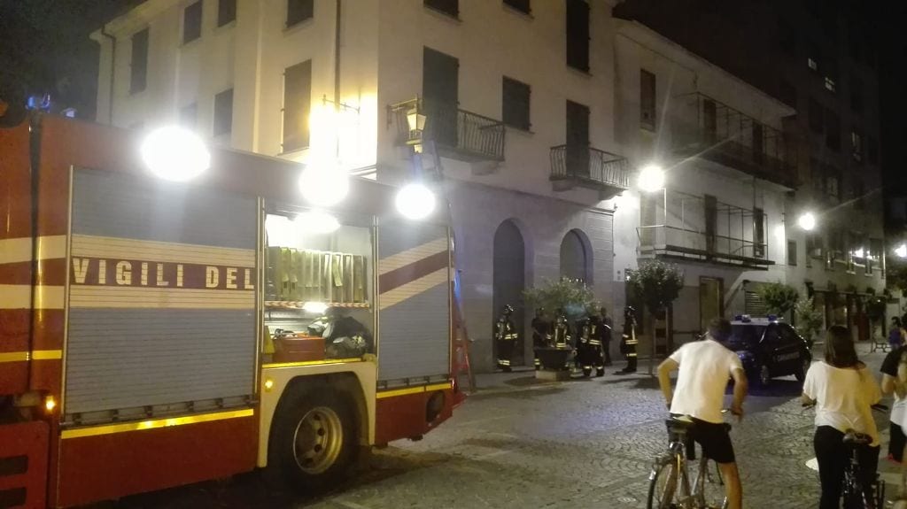 Incendio in corso Italia? No allarme in tilt