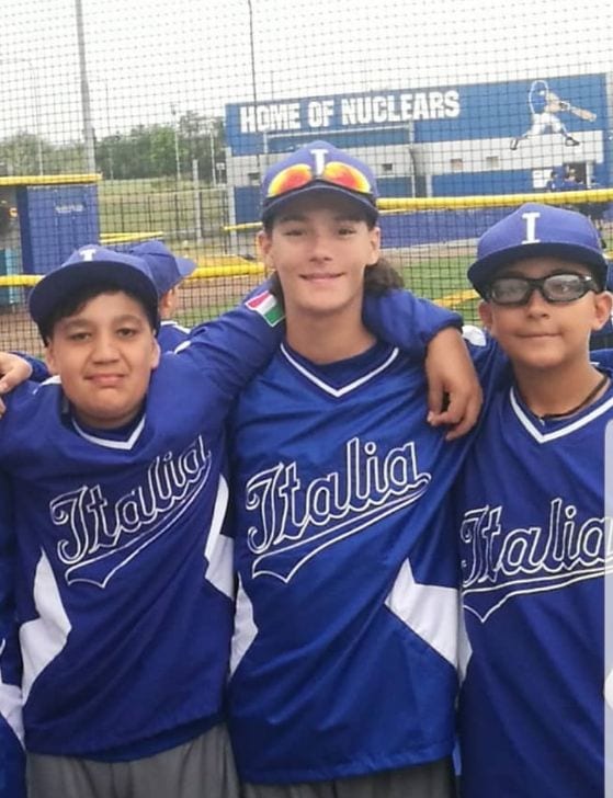 Da Saronno a Taiwan: a 12 anni Martin Anselmi è già un campione di baseball