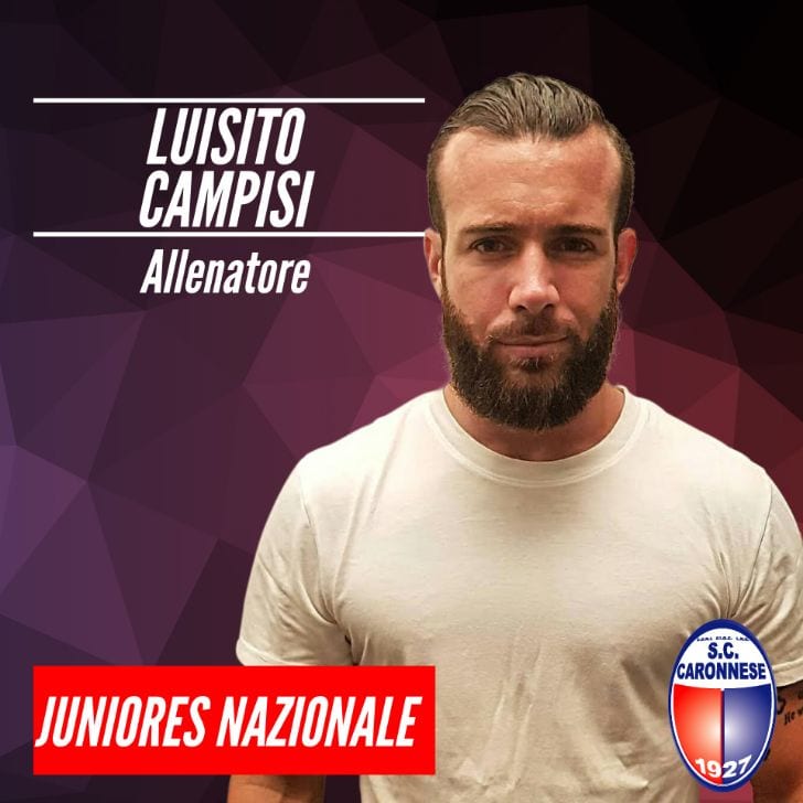 Calcio juniores: Luisito Campisi nuovo mister della Caronnese