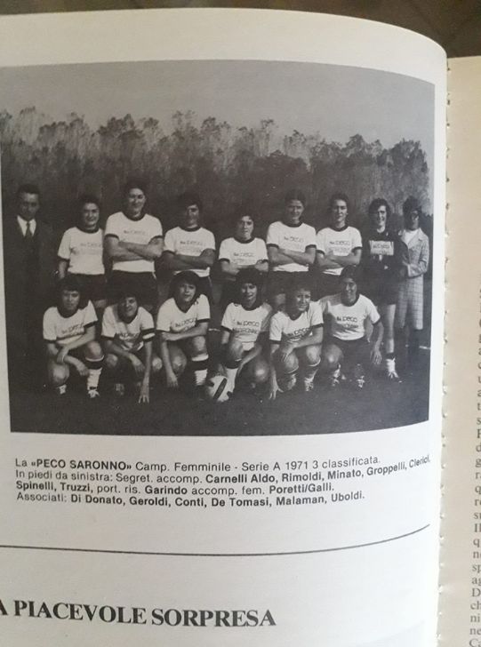 Calcio femminile: Azalee eredi della Peco Saronno, grande del passato