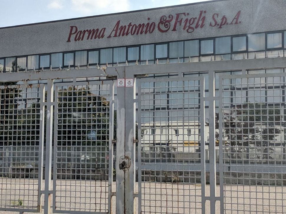 Il tribunale di Monza ha dichiarato il fallimento della Parma Antonio & Figli