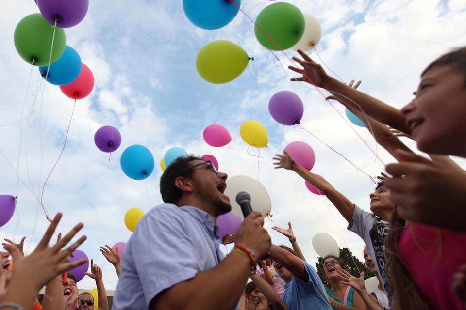 Gerenzano, un palloncino della Festa della vita è arrivato sino in Umbria