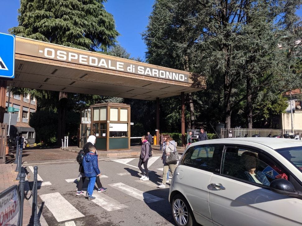 Coronavirus, l’ospedale di Saronno in soccorso a quelli di Bergamo sovraffollati