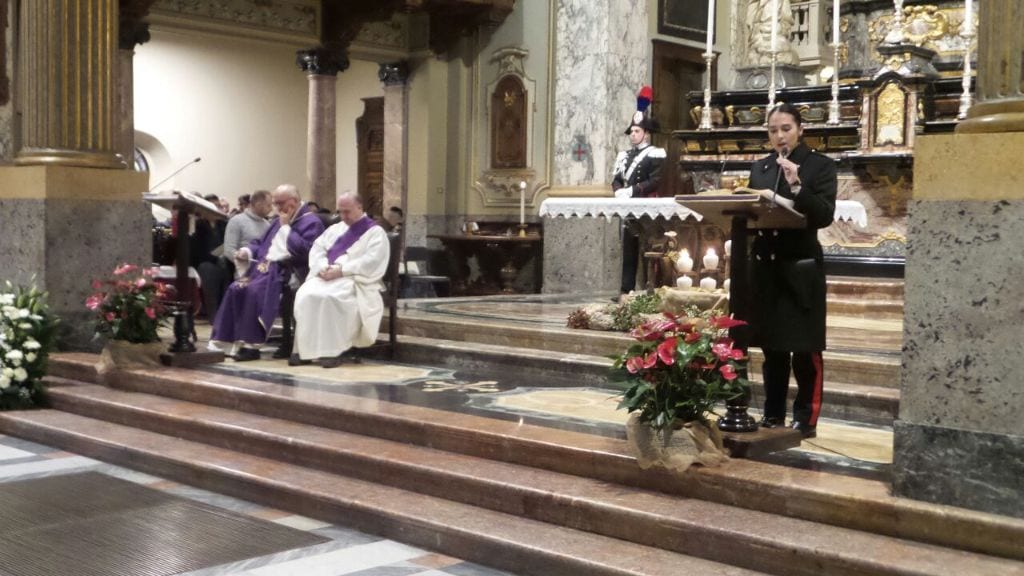 Virgo Fidelis, Laghezza ricorda i caduti e rimarca l’impegno con Rete Rosa