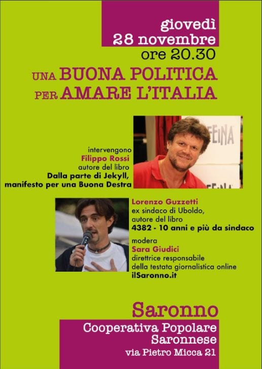 “Una buona politica per amare l’Italia”: in diretta l’incontro alla Coopopolare con Guzzetti