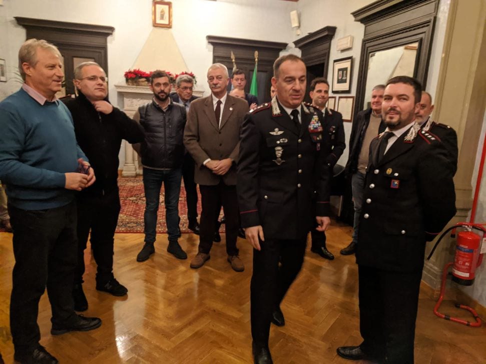 Carabinieri: il colonnello Cappello cede il testimone al collega Piasentin