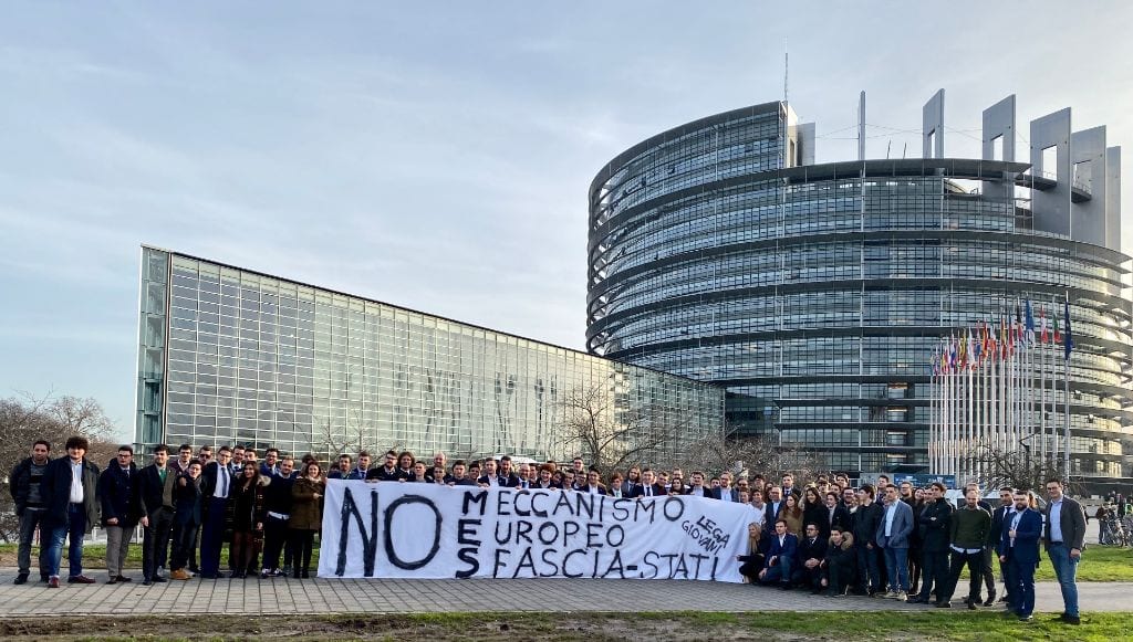 La Lega Giovani di Varese in visita al Parlamento Europeo