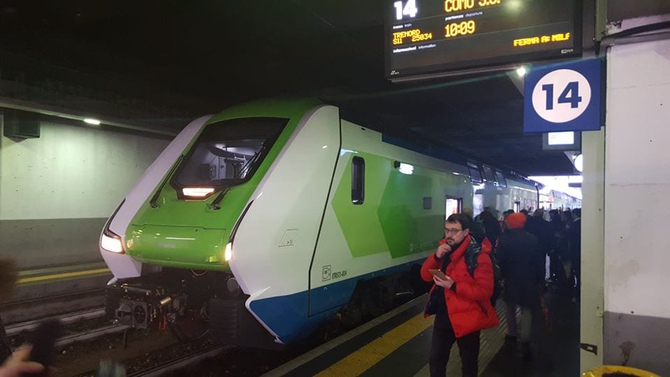 Treni puntuali al 85 per cento in Lombardia, aumentano i passeggeri